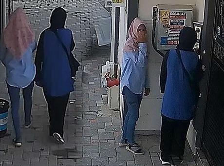 Eşarpla yüzlerini gizlemek yetmedi! Kentin kabusu 2 kadın yakalandı