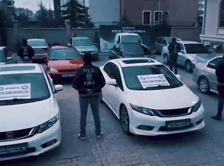 İstanbul merkezli change operasyonunda 22 şüpheli adliyeye sevk edildi! Hacizli ve yakalamalı araçları sattılar