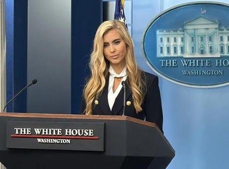 Trump kendisine ‘Kocam’ diyen Beyaz Saray Sözcüsü Katie Zacharia hakkında kararını verdi