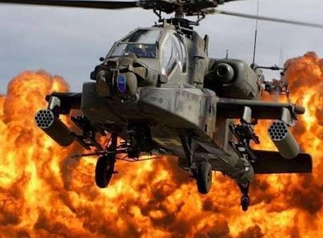Husiler flaş iddia: Suudi Arabistan’a ait Apache tipi helikopter düşürüldü