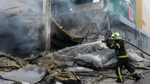 Kiev İHA’lara hedef oldu