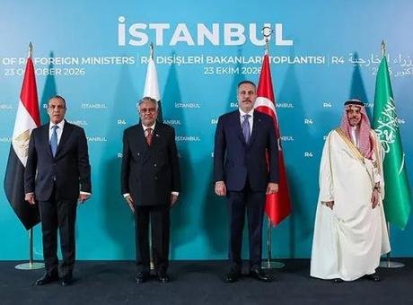 İstanbul’da bir araya gelen R4 grubu dışişleri bakanlarından ortak açıklama: İsrail işgali istikrarsızlığın temel kaynağı