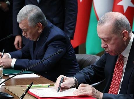 Türkiye ile Özbekistan arasında 5 anlaşma imzalandı