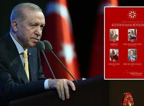 Cumhurbaşkanı Erdoğan Kültür ve Sanat Büyük Ödülleri’ne layık görülen isimleri açıkladı