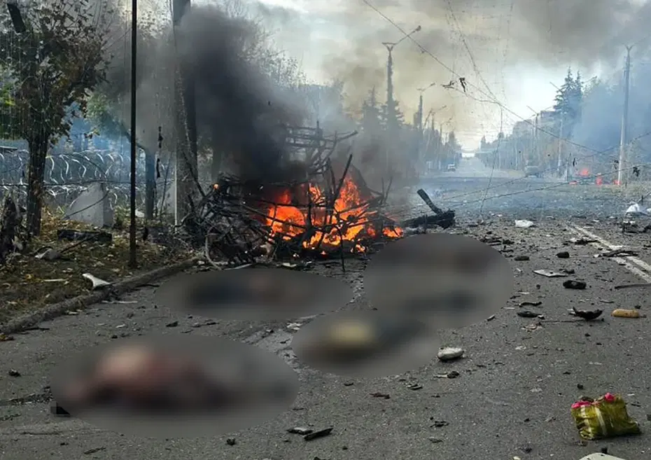 Rusya Ukrayna’da otobüs durağını vurdu. En az 33 ölü, 18 yaralı