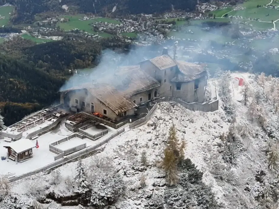 Hitler’in Kartal Yuvası kül oldu