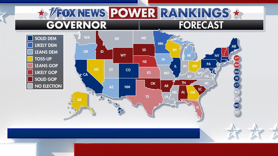Fox News Power Rankings: Trump country at a crossroads