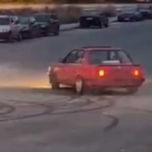 Ankara’da drift yapan sürücüye 384 bin lira ceza