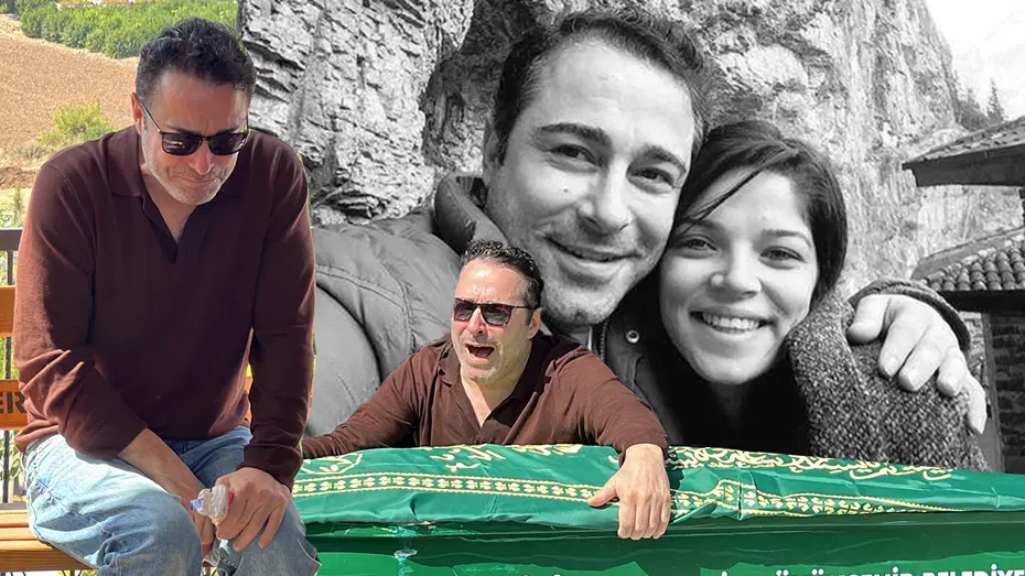 Atilla Taş’ın kızı Sezen Taş gözyaşlarıyla son yolculuğuna uğurlandı. “Ben geldim babam”