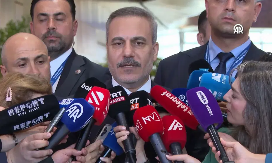 Bakan Fidan Bakü’de. “Liderlerimiz arasında sarsılmaz bir dostluk ve kardeşlik bağı vardır”
