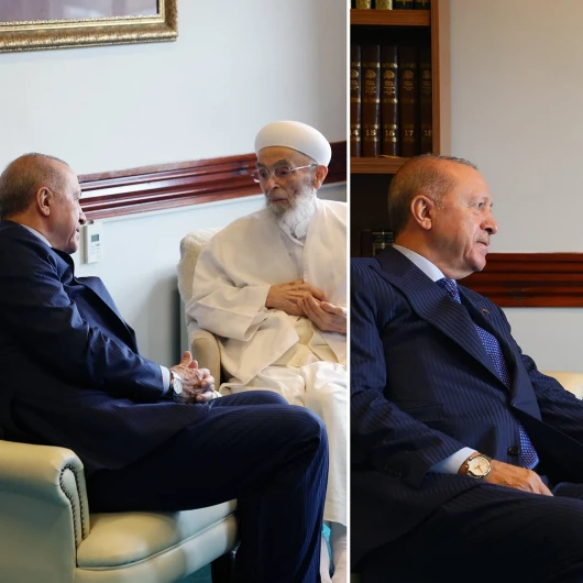 Cumhurbaşkanı Erdoğan’dan Kur’an-ı Kerim hocası Ali Kemal Hut’a ziyaret