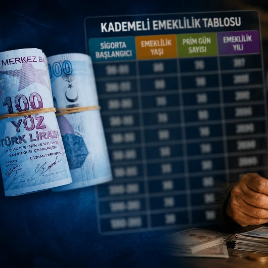KADEMELİ EMEKLİLİK SON DAKİKA TABLO! 2000 sonrasına Kademeli emeklilik son dakika geldi mi? Prim gün yaş tablosu