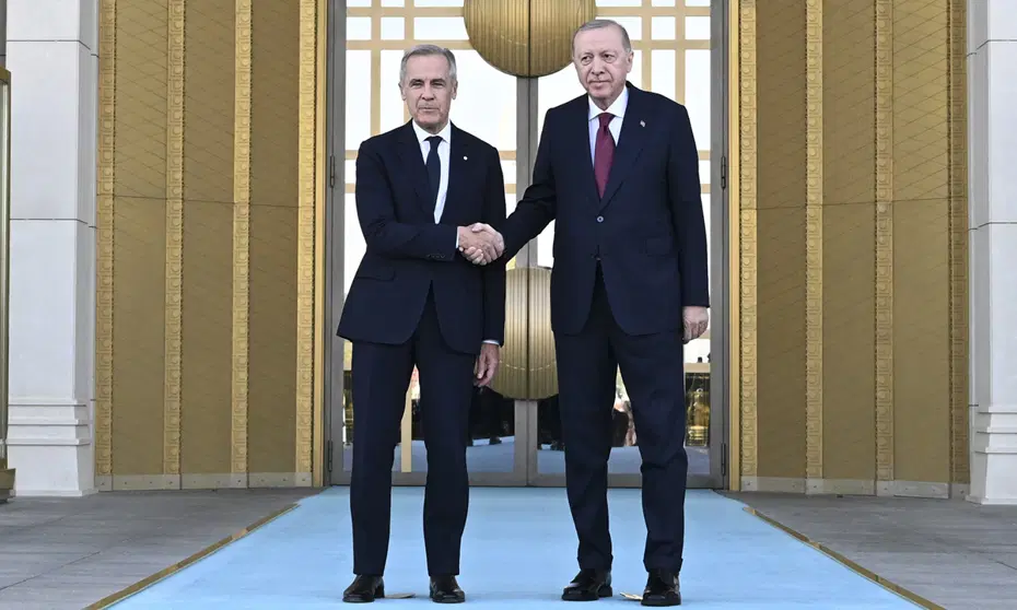 Cumhurbaşkanı Erdoğan, Kanada Başbakanı Carney’i resmi törenle karşıladı