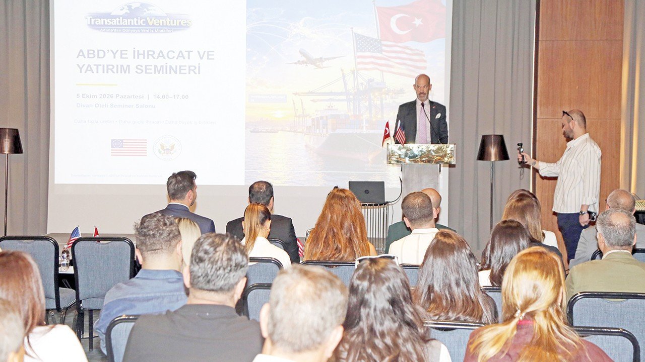 ABD Adana Konsolosu Eric R. Mehler: Ticaret hacminde 100 milyar dolarlık hedefe odaklandık
