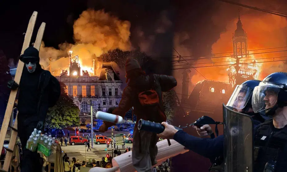 Fransa sokakları alev alev. Lüks mağazalar yağmalandı, Paris’ten can kaybı haberi geldi