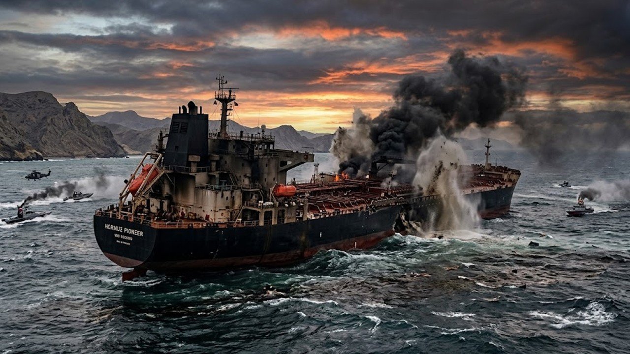 İran duyurdu: Hürmüz Boğazı’nda süper tanker deniz mayınına çarptı