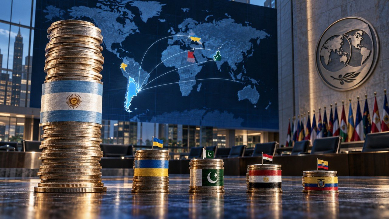 IMF’ye borçta zirve değişmedi: İşte en borçlu ülkeler