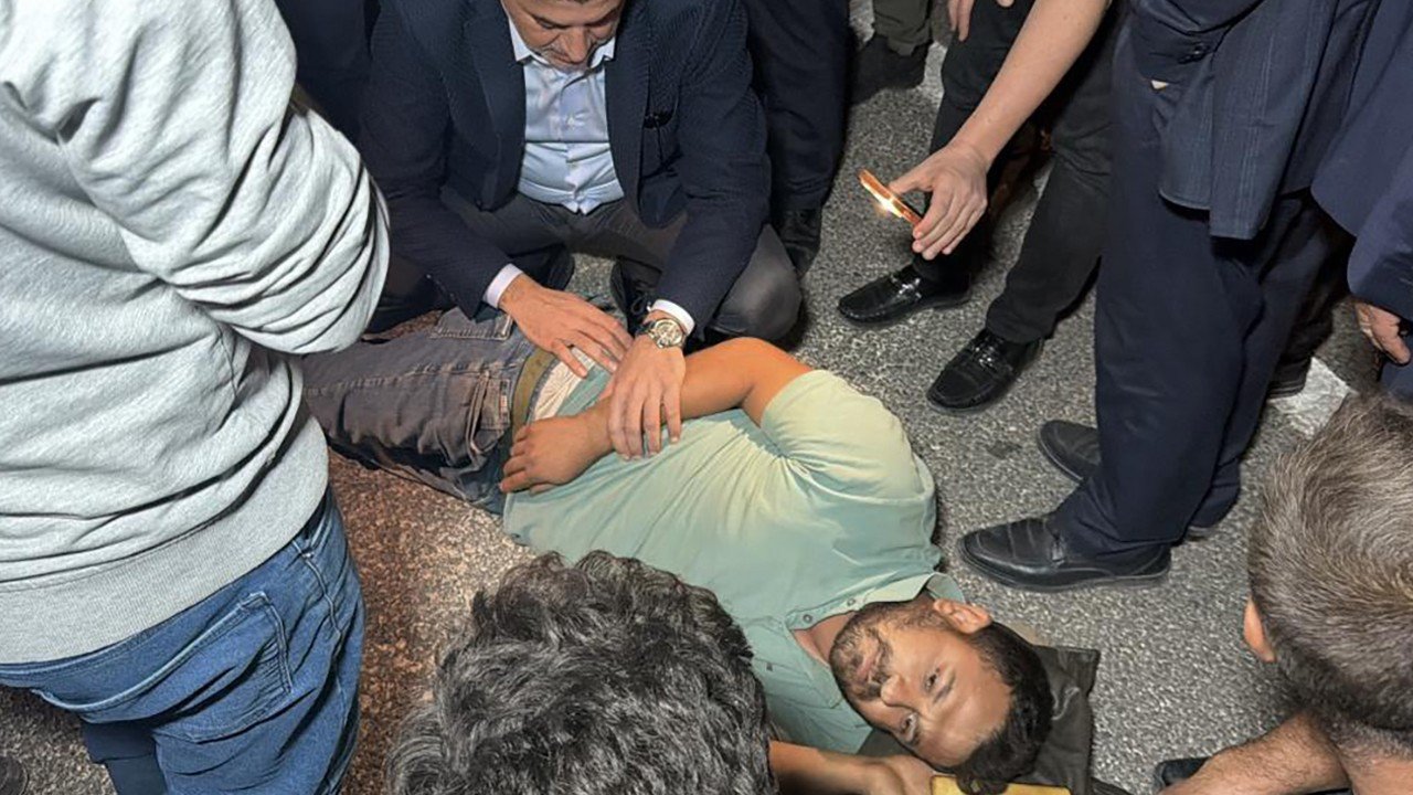 Yaralıya ilk müdahaleyi milletvekili yaptı