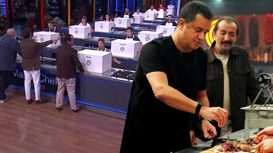 MasterChef’te sürpriz ziyaret. Acun Ilıcalı, Cağ kebaplarını tek tek tattı