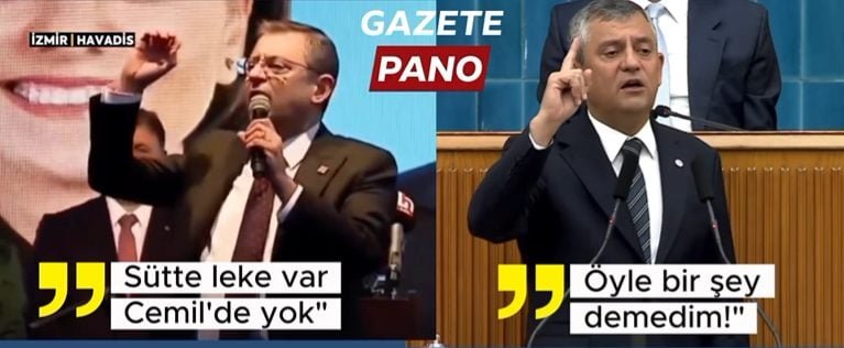 Özgür Özel’den skandal ‘u’ dönüşü! Arşivler saniyeler içinde patladı: ‘Sütte leke var’ dediği lafı inkar etti
