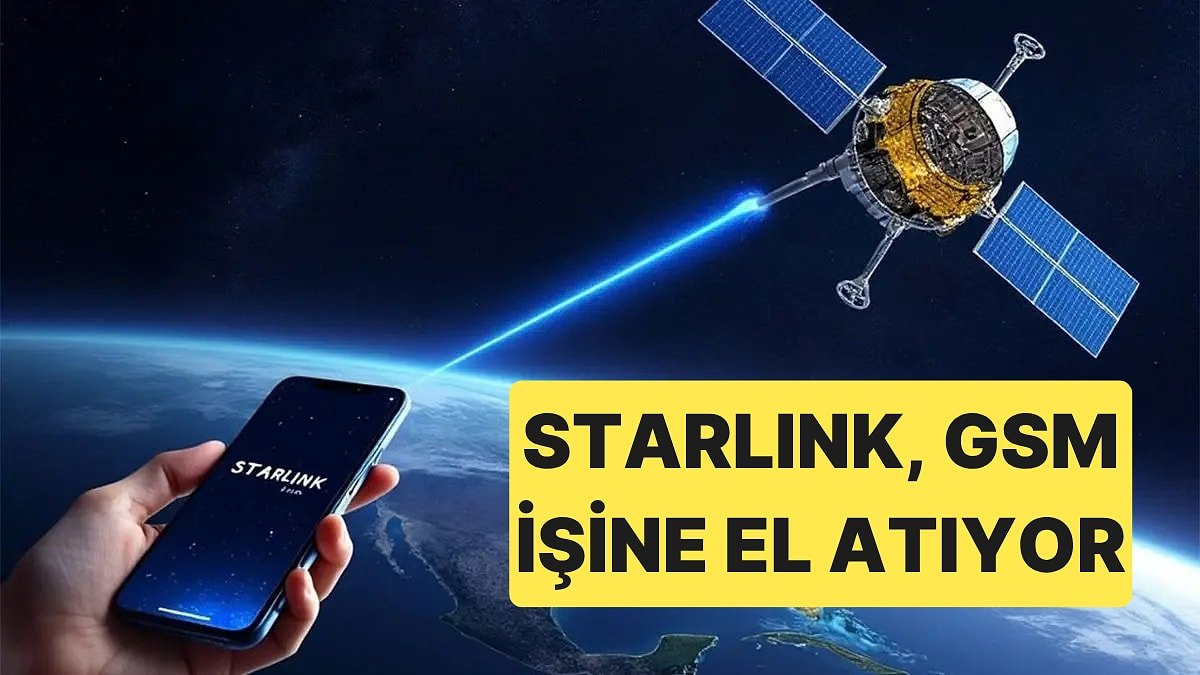 Elon Musk'ın SpaceX'i Telefon Operatörlerine Rakip Oluyor: Starlink Doğrudan Cep Telefonlarına Hizmet Verecek