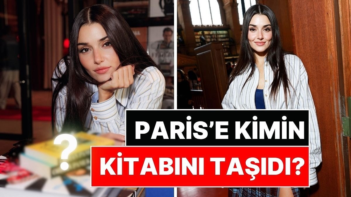 Paris'te Güzelliğiyle Olay Olan Hande Erçel'in Defile İçin Seçtiği Türk Yazar Dikkat Çekti!
