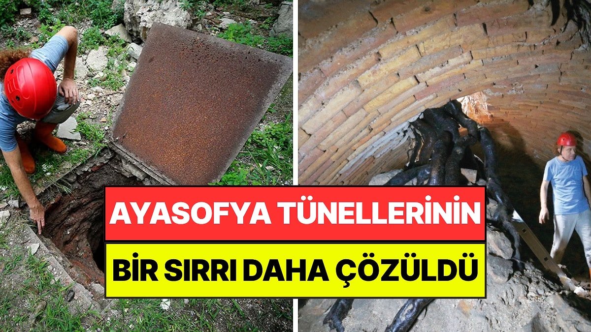 Ayasofya'nın Altındaki Gizli Tünellerin Bir Sırrı Daha Çözüldü: Bilim Kurulu Üyesi Açıkladı