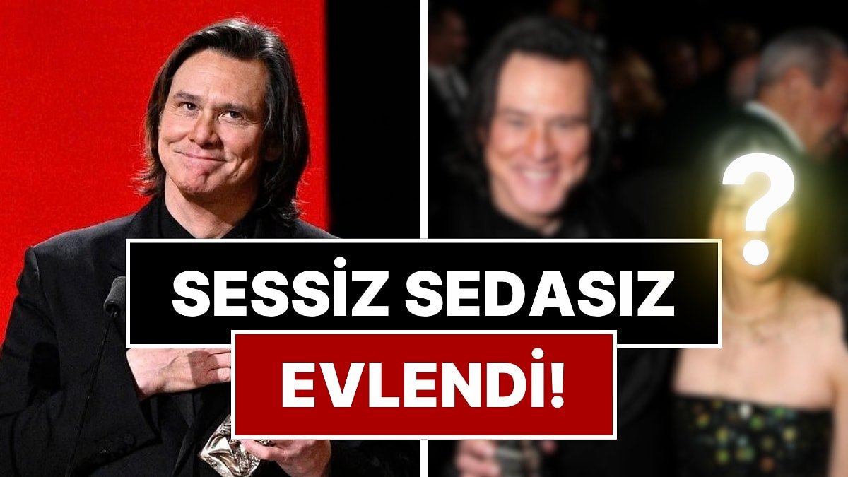 Aşkını Gözlerden Uzak Yaşıyordu: Jim Carrey 64 Yaşında Üçüncü Kez Evlendi!