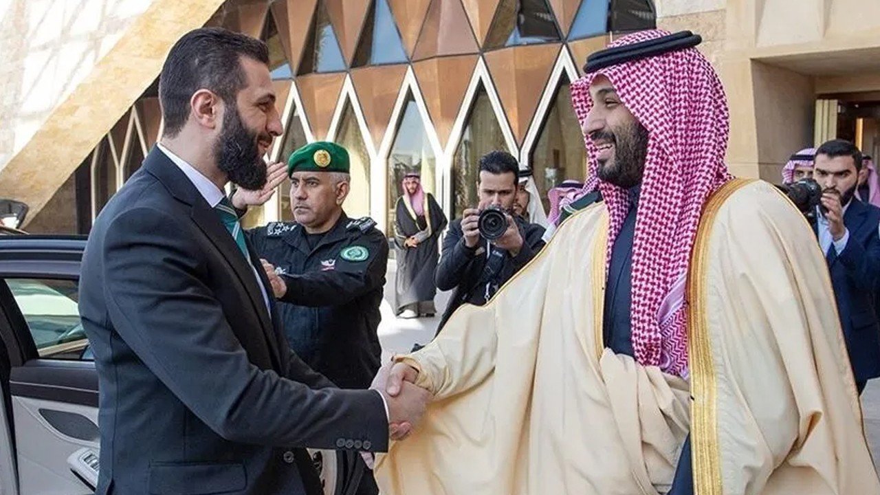 Şara ve bin Selman Riyad’da buluştu