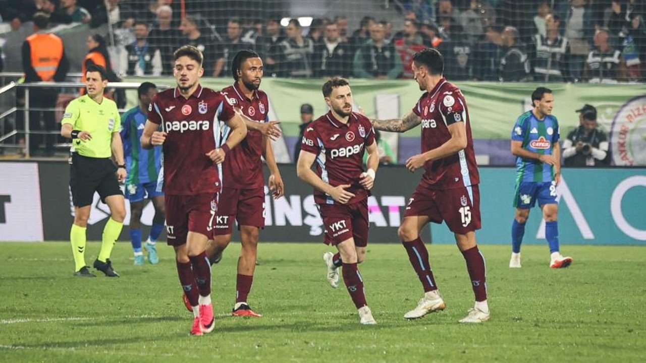 Karadeniz’de gol yağmuru: Çaykur Rizespor 3-4 Trabzonspor